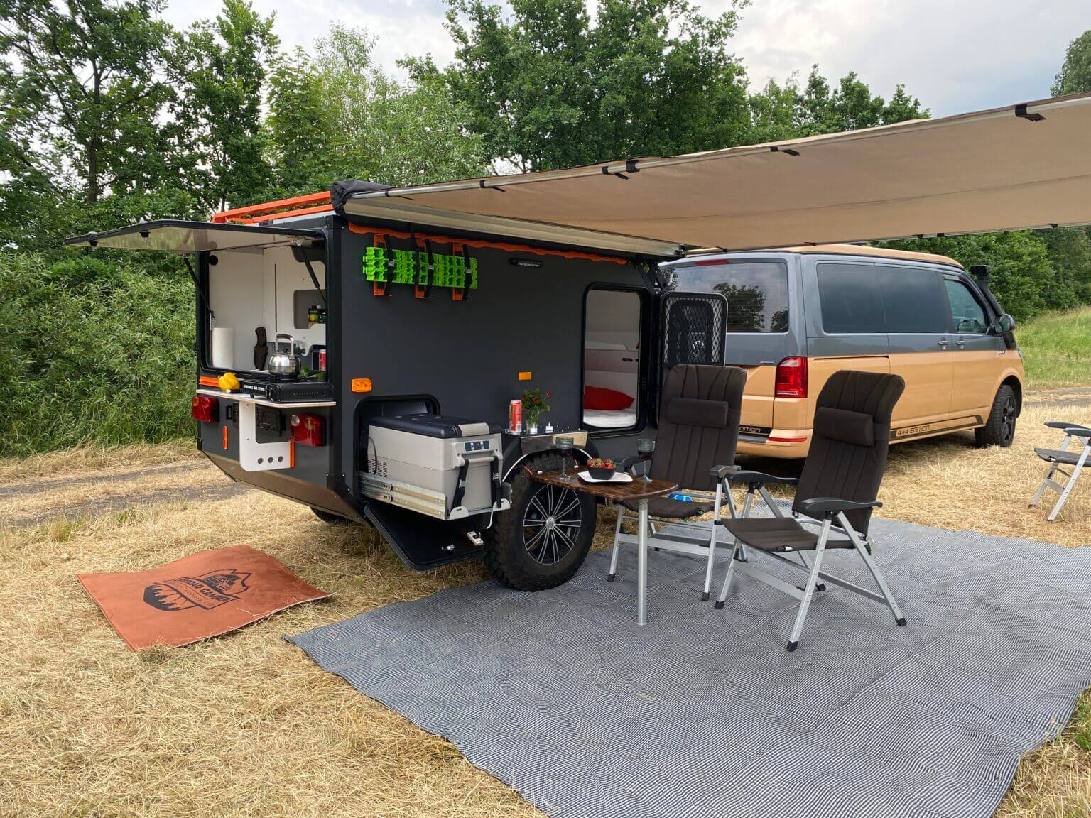 Wohnwagen Außenansicht 2